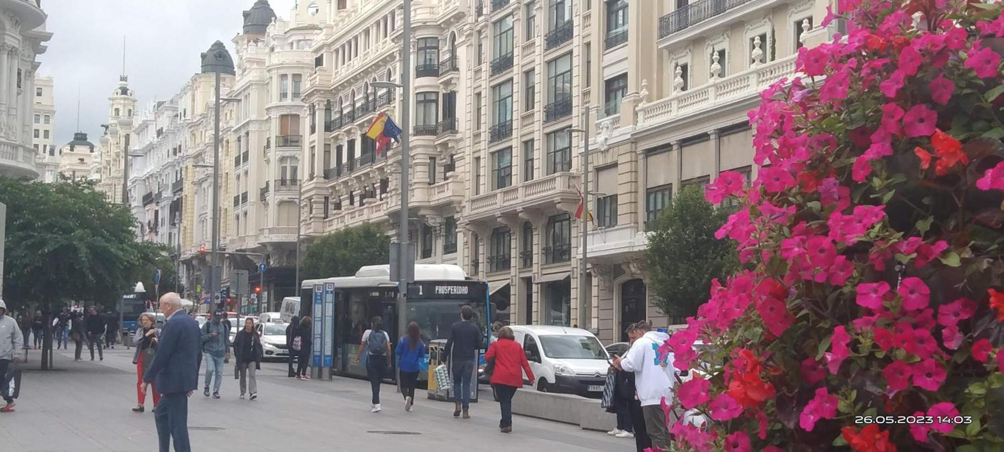 Habitaciones Individuales En Apartamento Madrid Ngoại thất bức ảnh